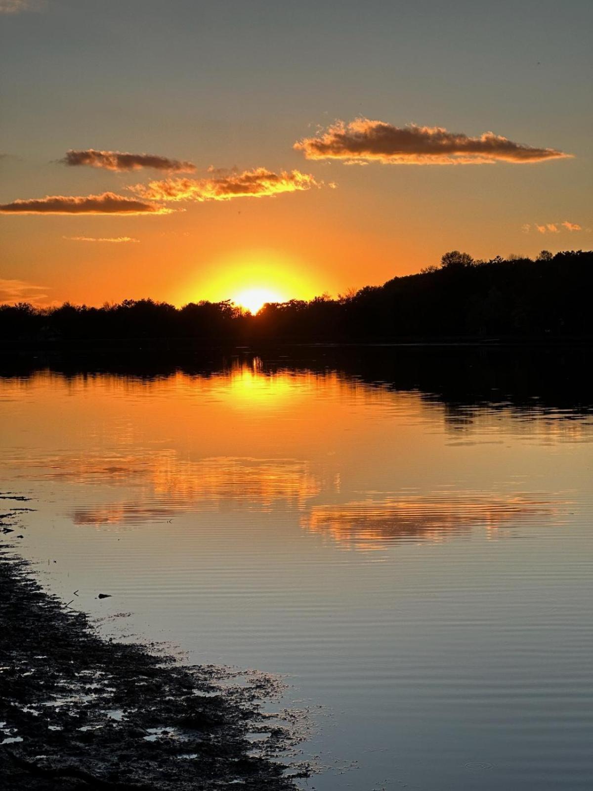 Poconos Brand New Lakefront Oasis 1 Acre, Hottub Gameroom Firepits Talk About Privacy Albrightsville エクステリア 写真