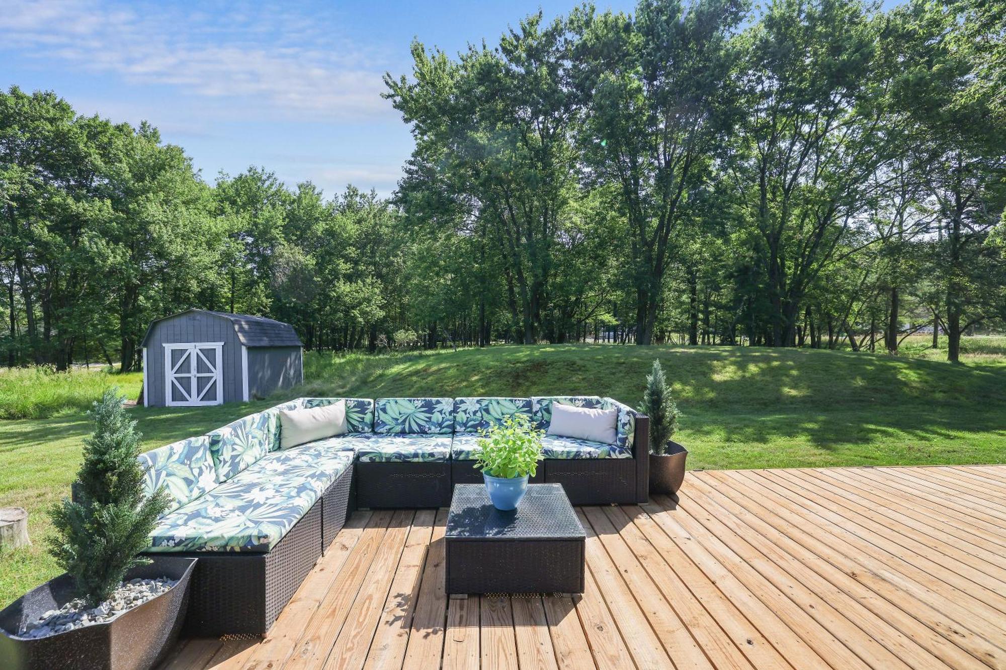 Poconos Brand New Lakefront Oasis 1 Acre, Hottub Gameroom Firepits Talk About Privacy Albrightsville エクステリア 写真