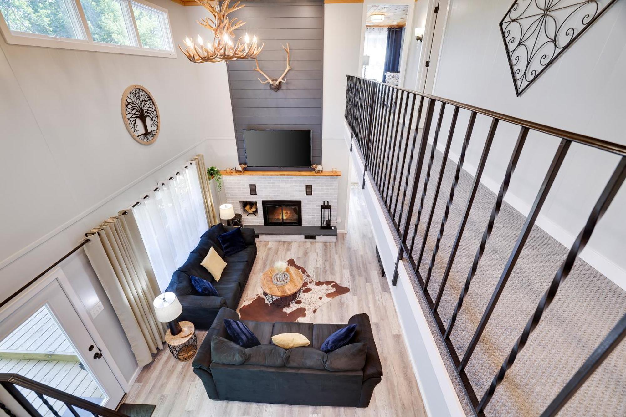 Poconos Brand New Lakefront Oasis 1 Acre, Hottub Gameroom Firepits Talk About Privacy Albrightsville エクステリア 写真